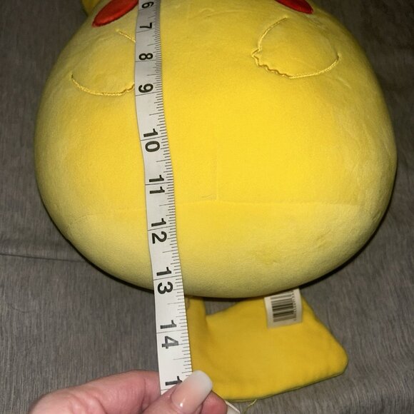 Pokémon Kellytoy Squishmallow Pikachu 10" Yellow Plush Stuffed Animal Toy - Picture 7 of 7